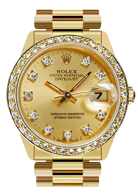 rolex damenuhren christ|Rolex gold watches for women.